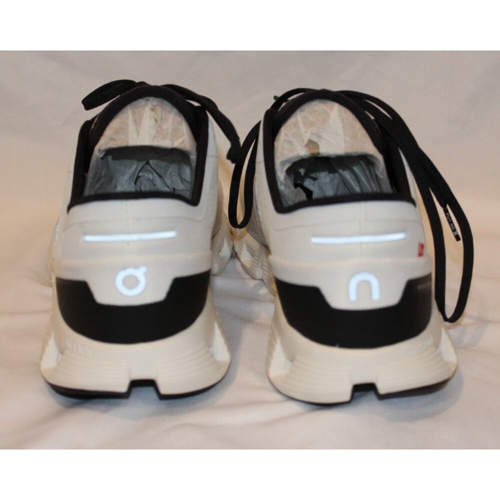 NIB ON CLOUD WOMEN'S CLOUD X 3 RUNNING ATHLETIC SNEAKERS SZ 10.5 IVORY BLACK - Picture 7 of 9